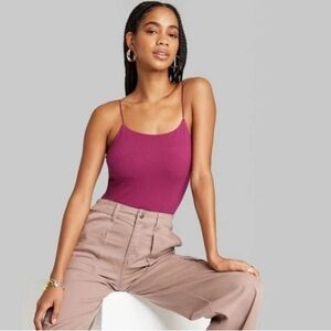 Women's Spaghetti Strap Top in Pink size XS    <<<63>>>